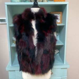 BCBG “Hudson” Fur Vest